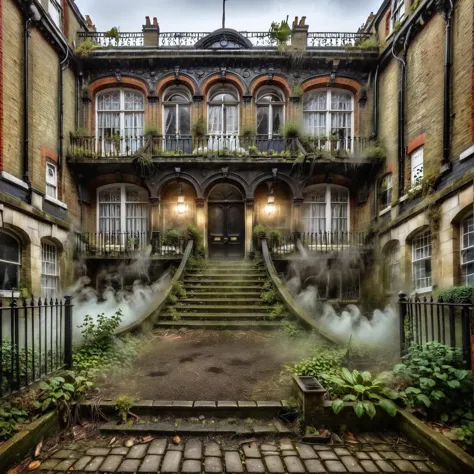 ais-abandz townhouse in london <lora:Abandoned_SDXL:1>, 4k, uhd,masterpiece <lora:Sinister_Style_SDXL:1>, sinisterz