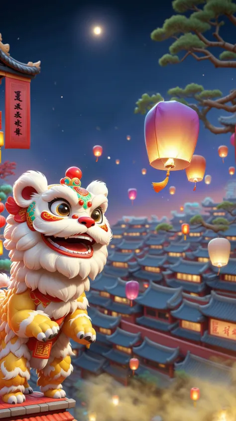 Chinese Spring Festival Theme_Kongming Lanterns_XSE_GAME_V1|新年主题_孔明灯主题_思恩