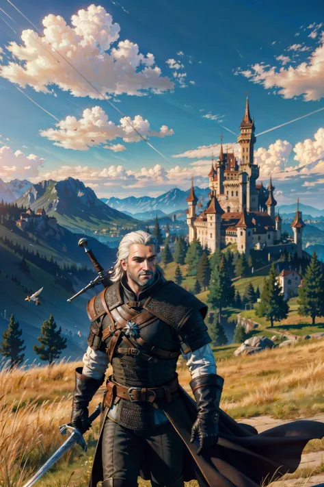 Geralt of Rivia  |  The Witcher 3 : Wild Hunt