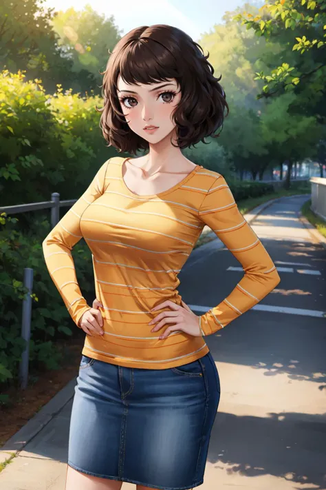 Sadayo Kawakami (Persona 5) Character Lora [5 Outfits]