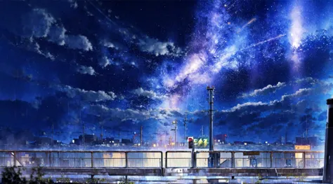 (masterpiece:0.6, best quality),lost subway station in grass under open sky in the night, rain, loneliness, wet, fog, <lora:add_...