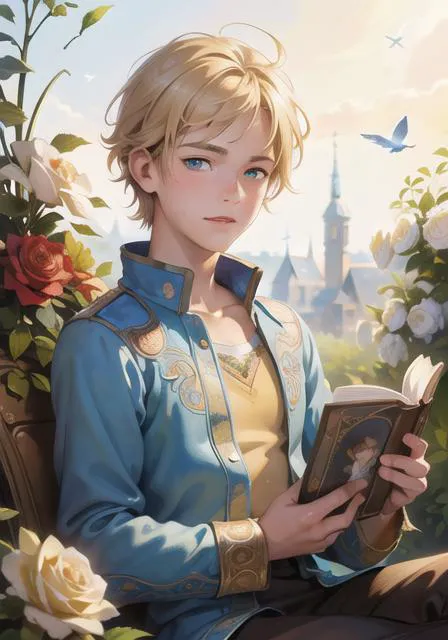 art by Bob Byerley art by adrianus eversen and jasmine becket griffith Saint-Exupery's "The Little Prince" illustrations for the...