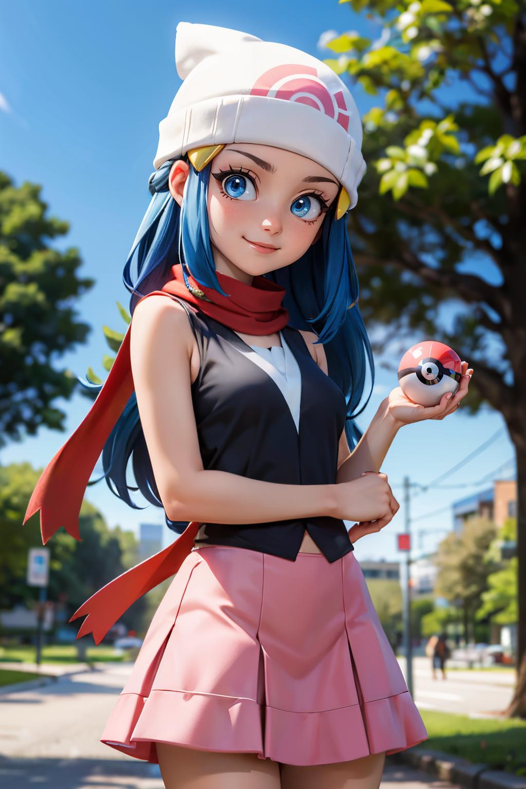 Dawn ヒカリ Hikari (Pokemon) | Goofy Ai - SeaArt AI Model