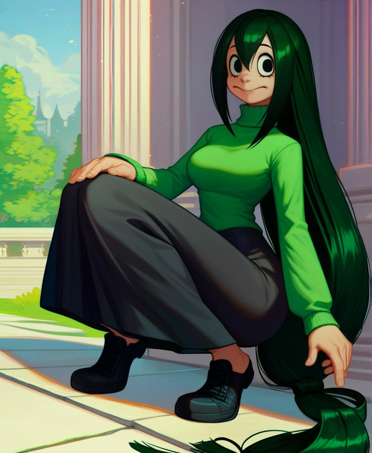 Tsuyu Asui - (Boku no Hero Academia) XL / Pony - SeaArt AI Model