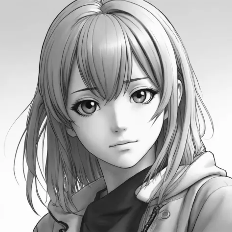 a manga girl