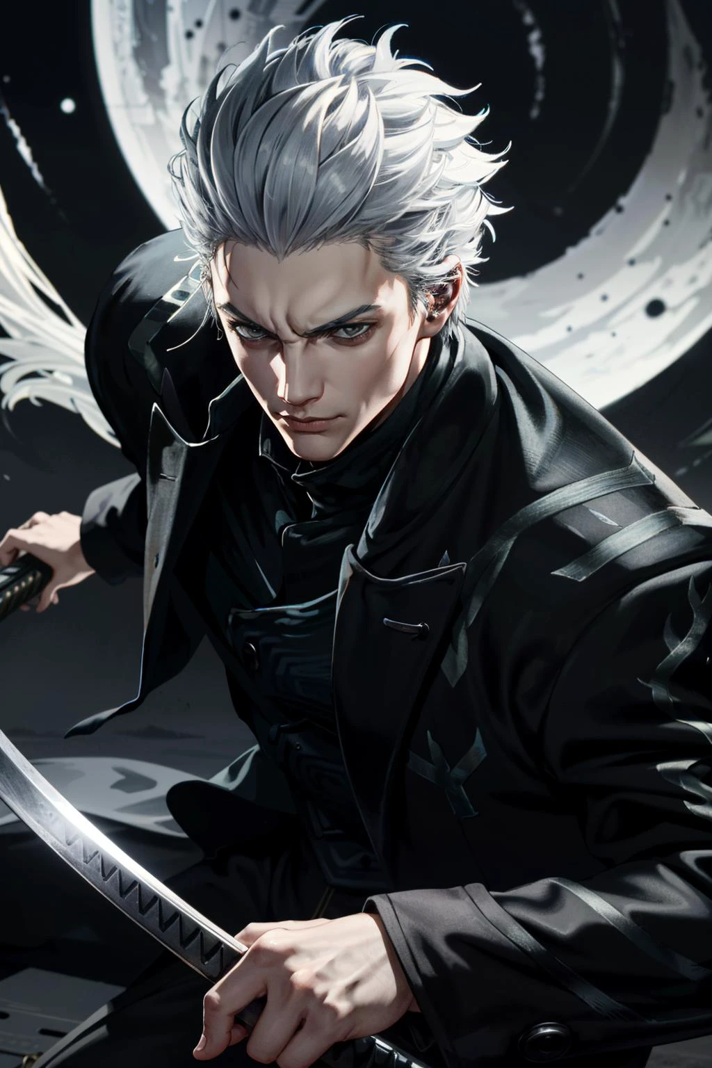 Vergil from Devil May Cry 5 - SeaArt AI модель