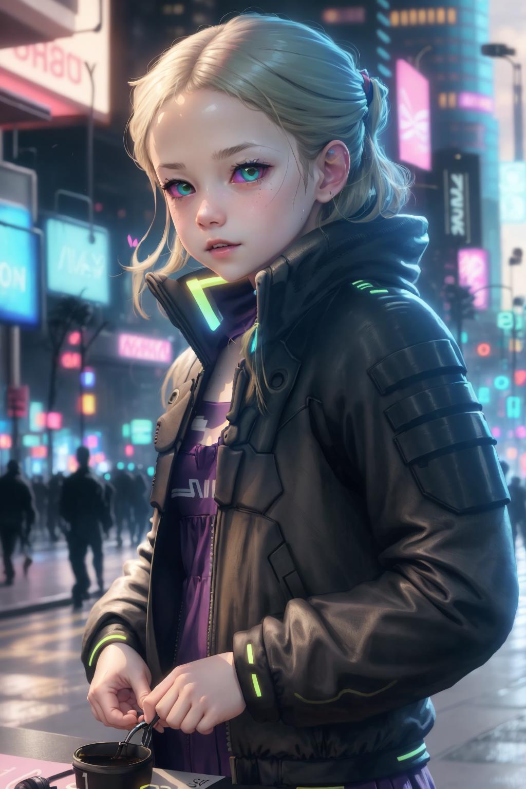 Rebecca / Cyberpunk Edgerunners - SeaArt AI модель