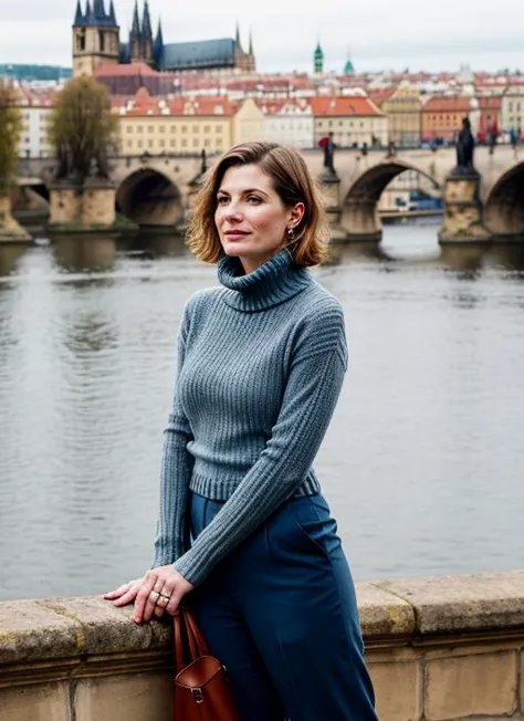 portrait of  sks woman, in Prague, at the Charles Bridge, style by Flora Borsi, perfect haircut, Turtleneck sweater and corduroy pants, by Tim Walker, epic character composition, 
<lora:locon_perfecteyes_v1_from_v1_64_32:0.25>, perfecteyes
<lora:locon_perfectsmile_v1_from_v1_64_32:0.1>, (perfectsmile:0.7) 
<lora:add_detail:0.7>   <lora:locon_jodiewhittaker_v1_from_v1_64_32:1>