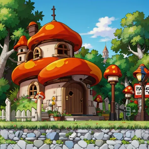 ((masterpiece,best quality)), absurdres,
<lora:Henesys_Maple_Story_Anime:0.7>, Henesys_Maple_Story,
outdoors, no humans, tree, g...