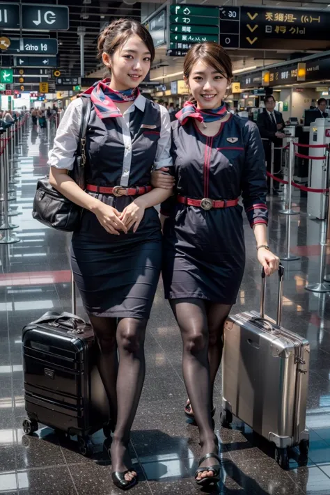 JAL Stewardess Uniform