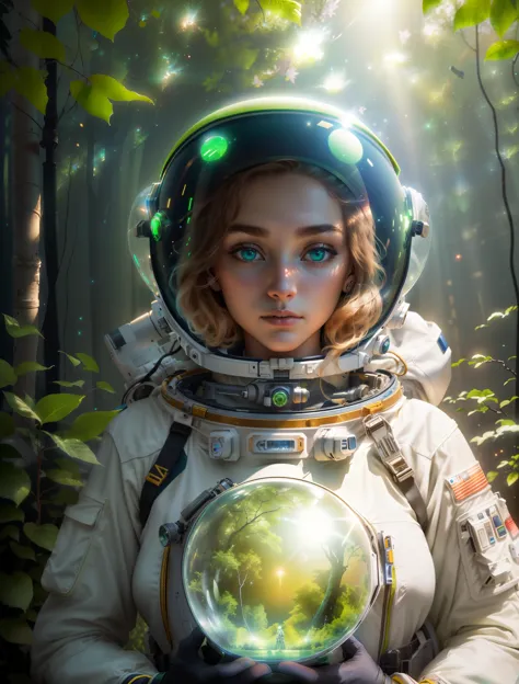 (color photo:1.3), best quality, portrait of (young woman:1.2), (__advanced-science-fiction-locations__:1.3), (spacesuit helmet ...