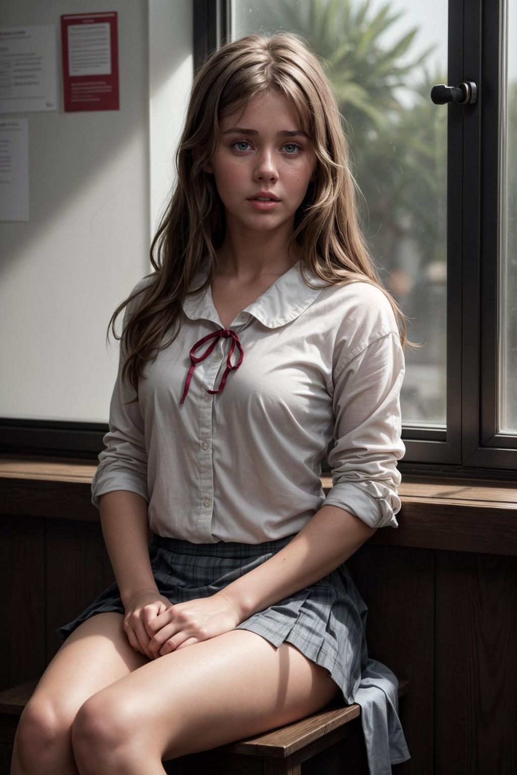 Beautiful young Kaylee Bryant, The Last of Us, game, bare breasts - SeaArt  AI