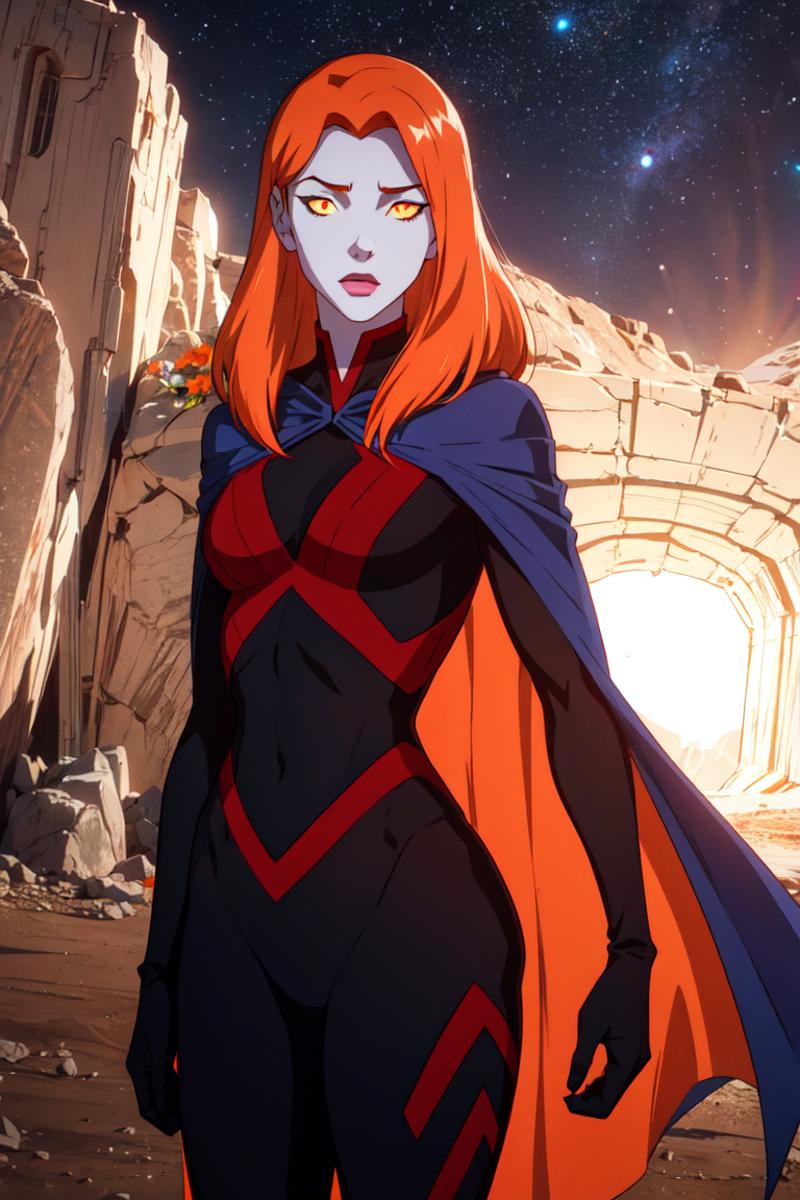 Miss Martian White Martian Form (Young Justice) (DC Comics) - SeaArt AI  модель