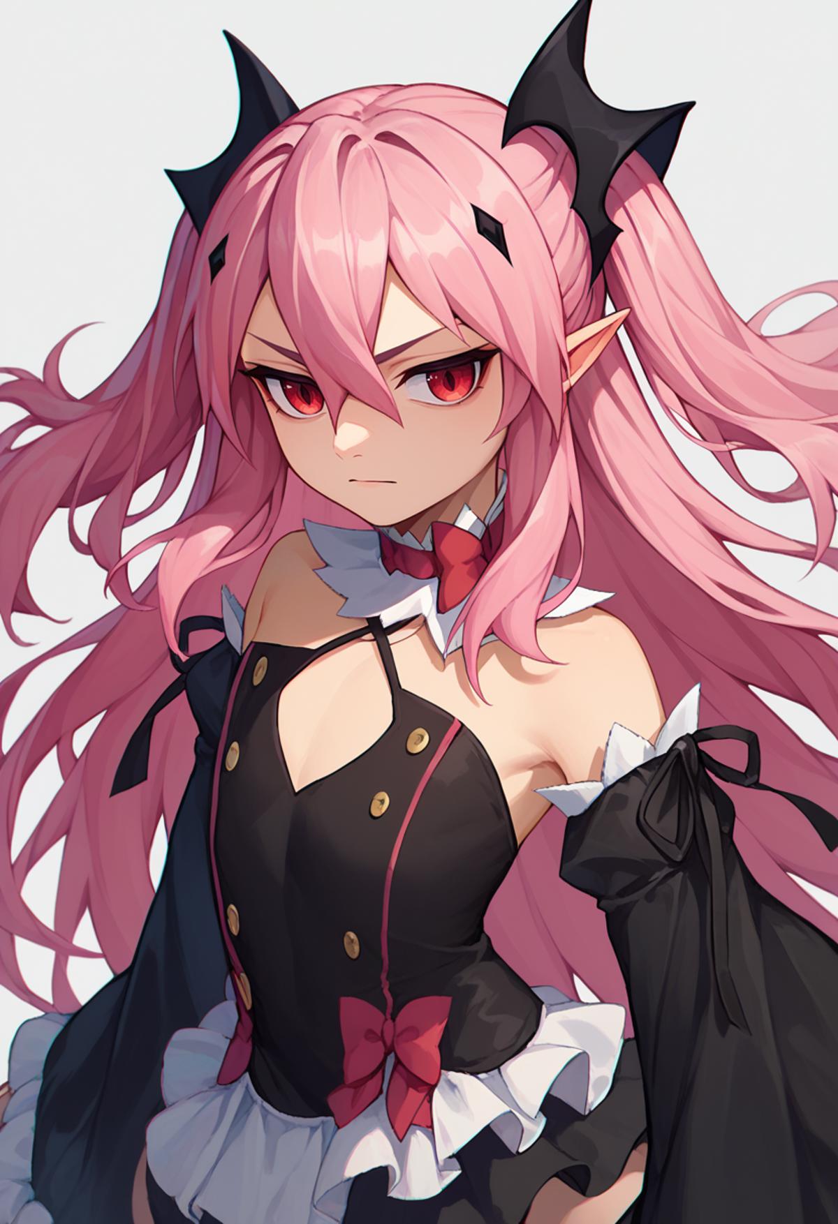 Ultra detailed, Highres, absurdres, HDR, Krul Tepes, pink long hair -  SeaArt AI