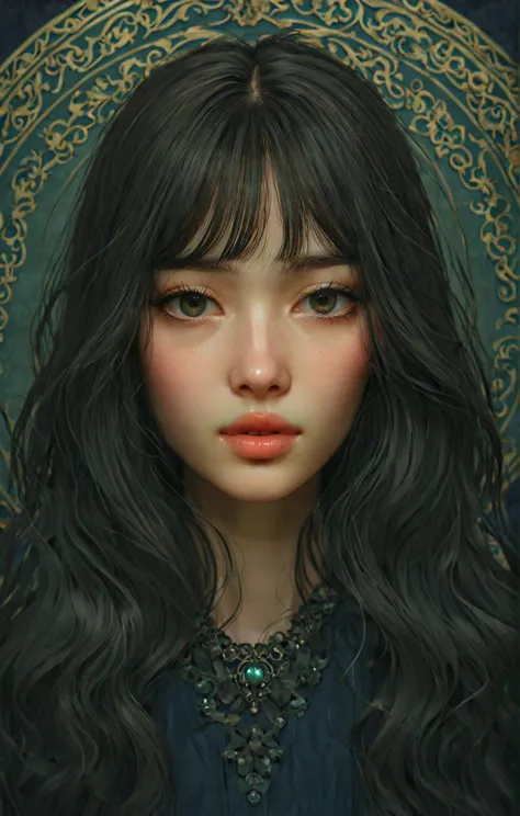 score_9, score_8_up, score_7_up, source_photo, realistic, Art Nouveau aesthetic, detailed face, stunning beauty, detailed skin, ...