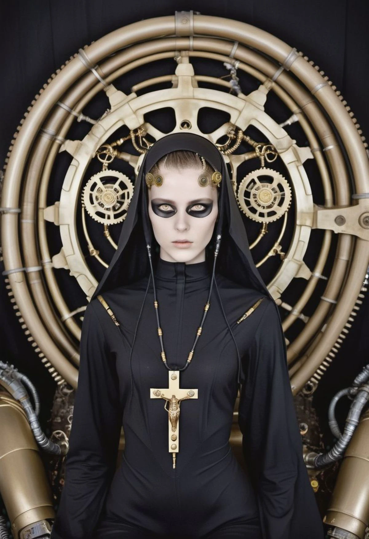 (Mädchen), (schlank), (slender), (alien), (dünn), (robot), (android), (cybernetic), (Düne), (Glatt), (cyborg), (mechanisch), (Rohre), (Getriebe), (Krallen), (Tentakeln), (giger), (nun), (kreuzen), (WIRD), (veil), (Goldzähne), (Ringe), (goldene Zähne), (Weiße Augen), 