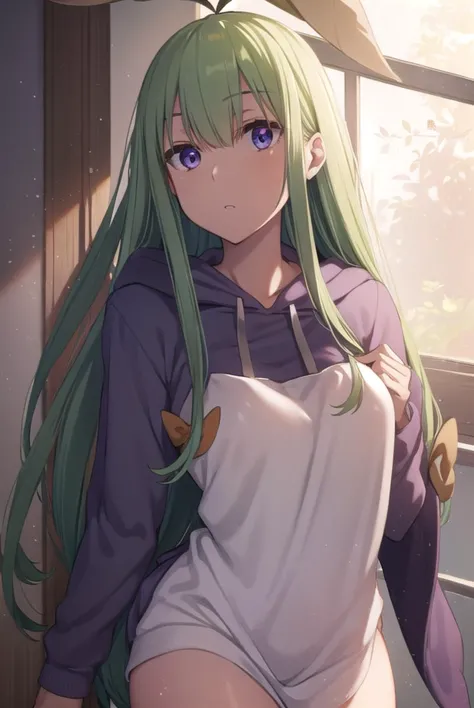 mandragora, <lyco:mandragora-lyco-nochekaiser:1>,
mandragora, long hair, bangs, ahoge, green hair, (purple eyes:1.1), bow, hair ...