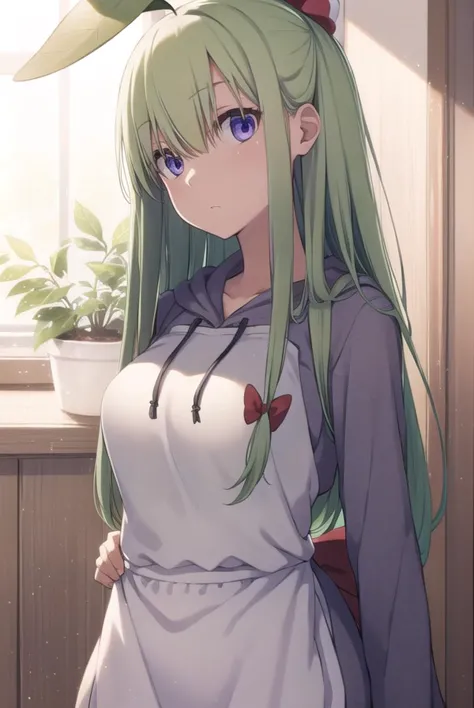 mandragora, <lyco:mandragora-lyco-nochekaiser:1>,
mandragora, long hair, bangs, ahoge, green hair, (purple eyes:1.1), bow, hair ...