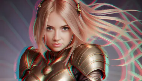 1person, determined expression, ((anime:1.7), hightly detailed, female, soft facial features, pink hair, wearing armor, glowing lights, vibrant colors, dynamic pose:1.4), face, head, arms, masterpiece, high quality, intricate, highly detailed, trending on artstation, sharp focus, 2k, 4k, 8k, hdr, highres, absurdres, best quality, sharp, smooth, cinematic lighting, concept art, detailed background, professional, epic, award - winning, very detailed, highest quality, ultra-detailed, extremely detailed, powerful impression, hyperdetailed, hyperrealistic, hypermaximalist, extremely intricate, wallpaper, CG, unity, painterly, detailed drawing, official art, polished, high-definition    <lora:lora3DAnaglyphImage_lora3DBalanced:1>