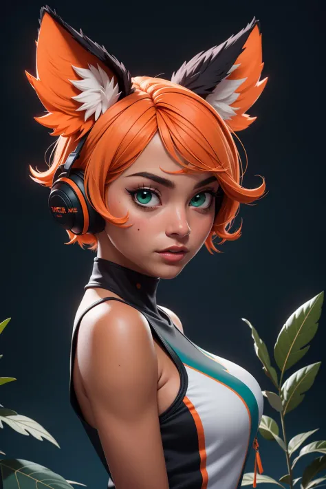 (masterpiece:1.1), (highest quality:1.1), (HDR:1.0), extreme quality, cg, (negative space), detailed face+eyes, 1girl, fox ears,...