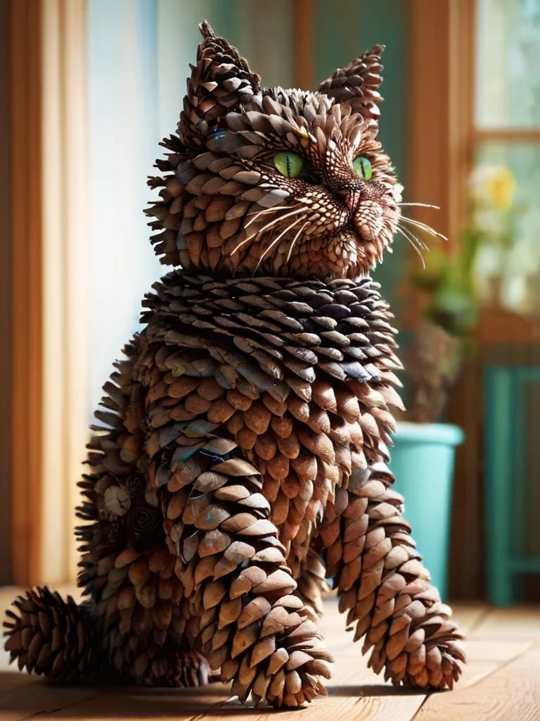 ral-pinecone, un gato 