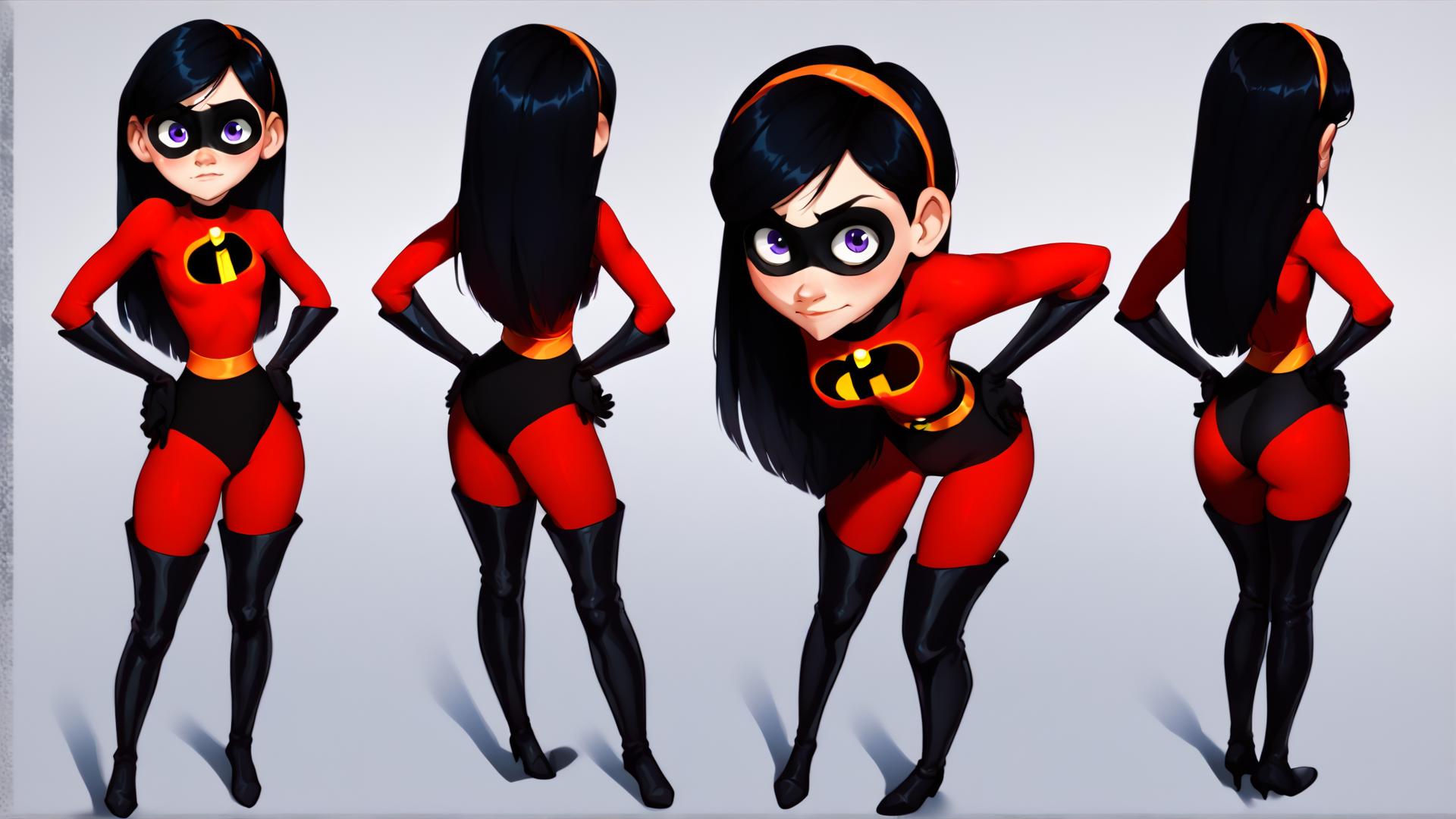 Violet Parr - The Incredibles - PDXL LORA - SeaArt AI Model