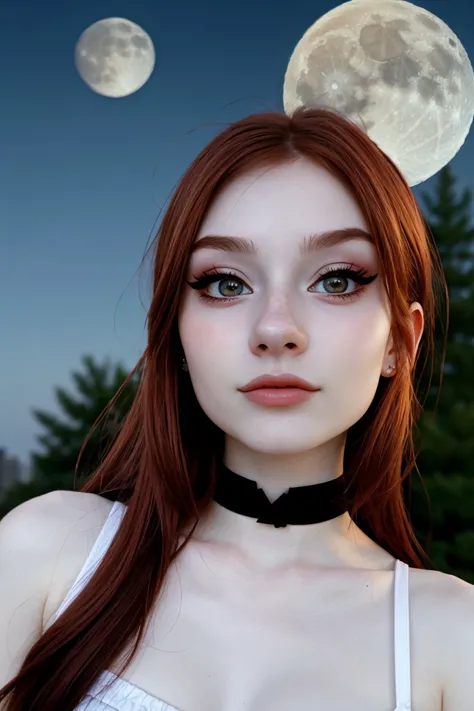 vexel style portrait of realistic photo of <lora:sd15_LiluCinnamon_locon_24_v1.0:.9> LiluCinnamon, face, eyes, moon symbols