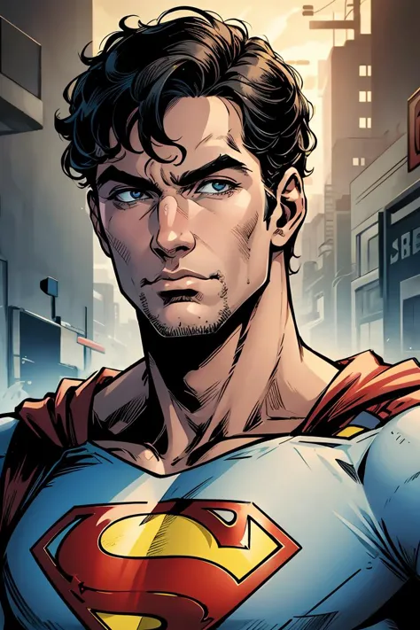 superman is a man of steel who is a hero of the dc universe