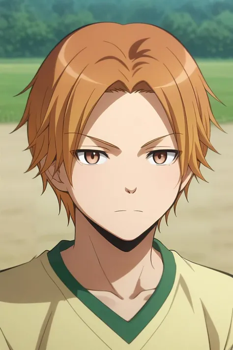 score_9, score_8_up, score_7_up, source_anime, rating_safe, , (realistic:0.6), looking at viewer, depth of field, 1boy, solo, male focus, <lora:hiroto_maehara_pony:0.94>, hiroto_maehara, orange hair, brown eyes, short hair, upper body, machu picchu, noon, leaning back, expressionless, , <lora:sdxl_lightning_8step_lora:1>