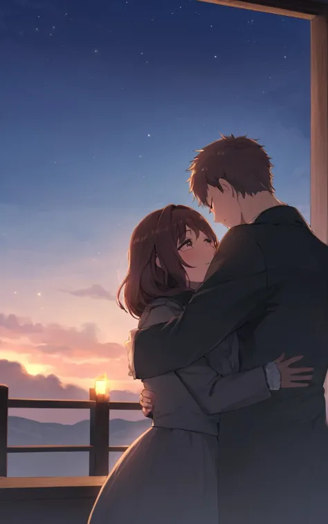 Aman a personas diferentes entre sí.... una historia de una pareja, como una luz parpadeando en un cielo frío.
Yorito, El marido, esconde sus sentimientos.
La esposa, Natsumi, no puede perdonarse a sí misma por buscar el amor de su marido.
Están casados desde hace tres años., pero cada uno tiene sentimientos por alguien más.