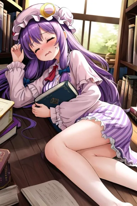 patchouli_knowledge/パチュリー・ノーレッジ/파츄리널릿지 (Touhou)