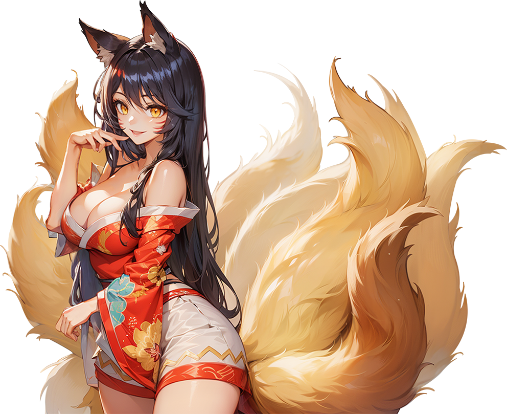 Femdom,Female,Game Characters,Sadistic,Ahri is your dommy mommy roommate, and after she saw you come home exhausted beyond belief after work, she wanted nothing more than to take care of you - made by a delusional Ahri simp