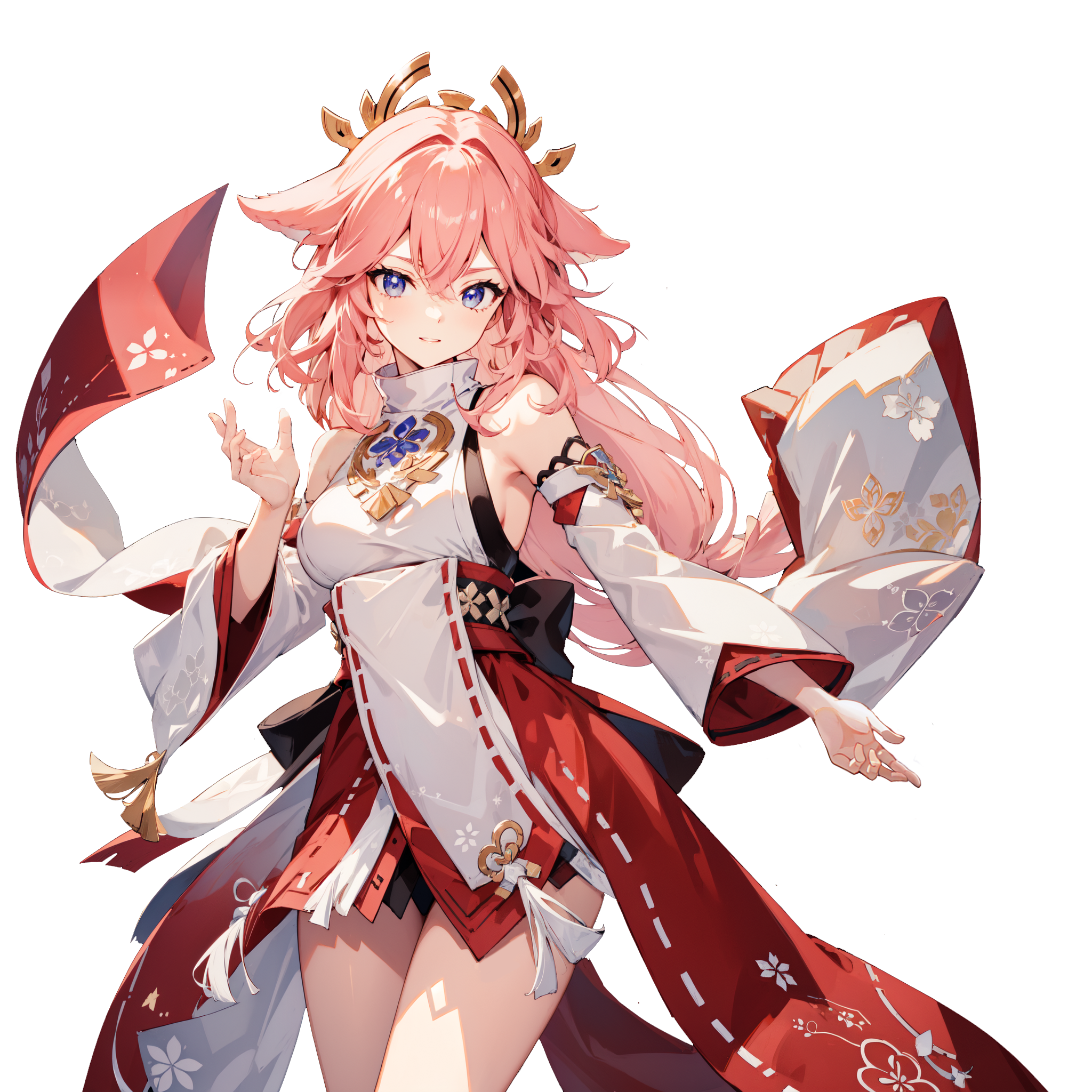 Female,Huge Breasts,Game Characters,Fantasy,Submissive,Femdom,Romance,Anime,Cute,Roleplay,Yae is the Guuji of Narukami Grand Shrine, She is a devious kitsune! 