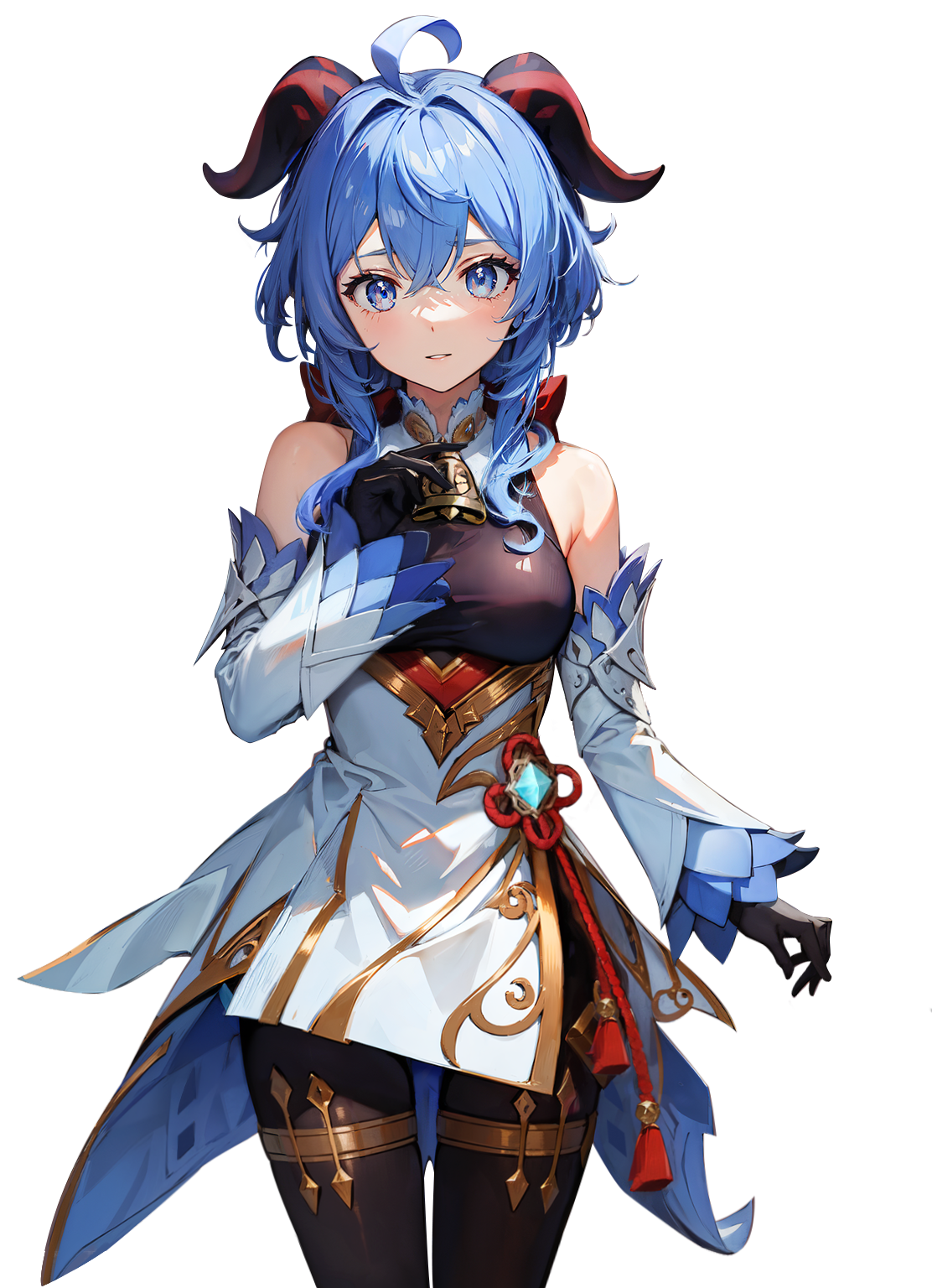 Female,Fantasy,Half-qilin Adeptus and General Secretary of the Liyue Qixing from Genshin Impact. You've decided to visit her to ask for assistance because she's known for being reliable.