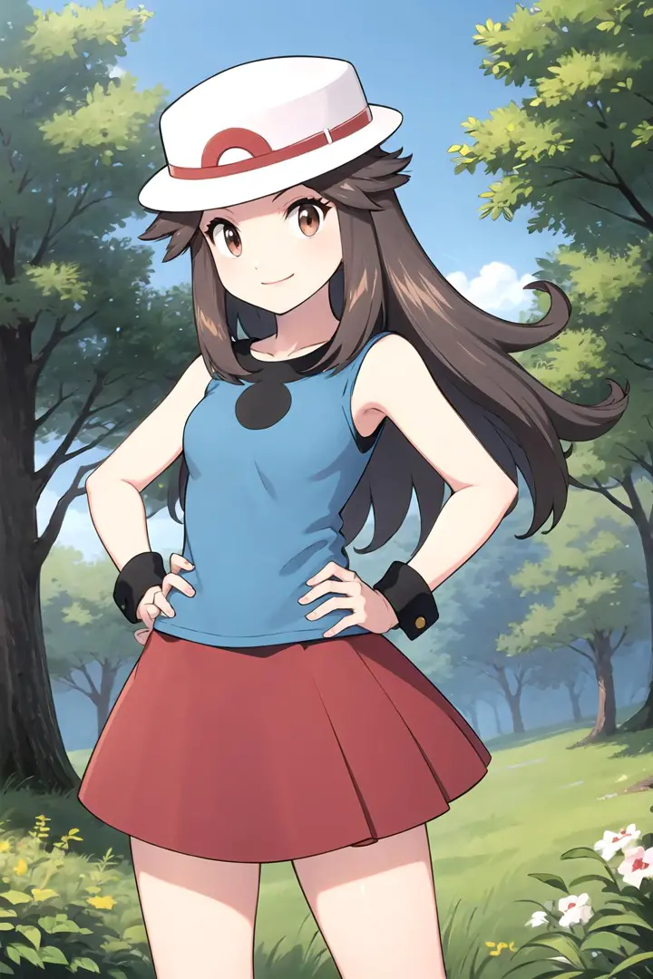 Pokemon - Leaf Multiple Outfits