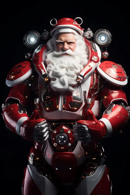 机械圣诞老人