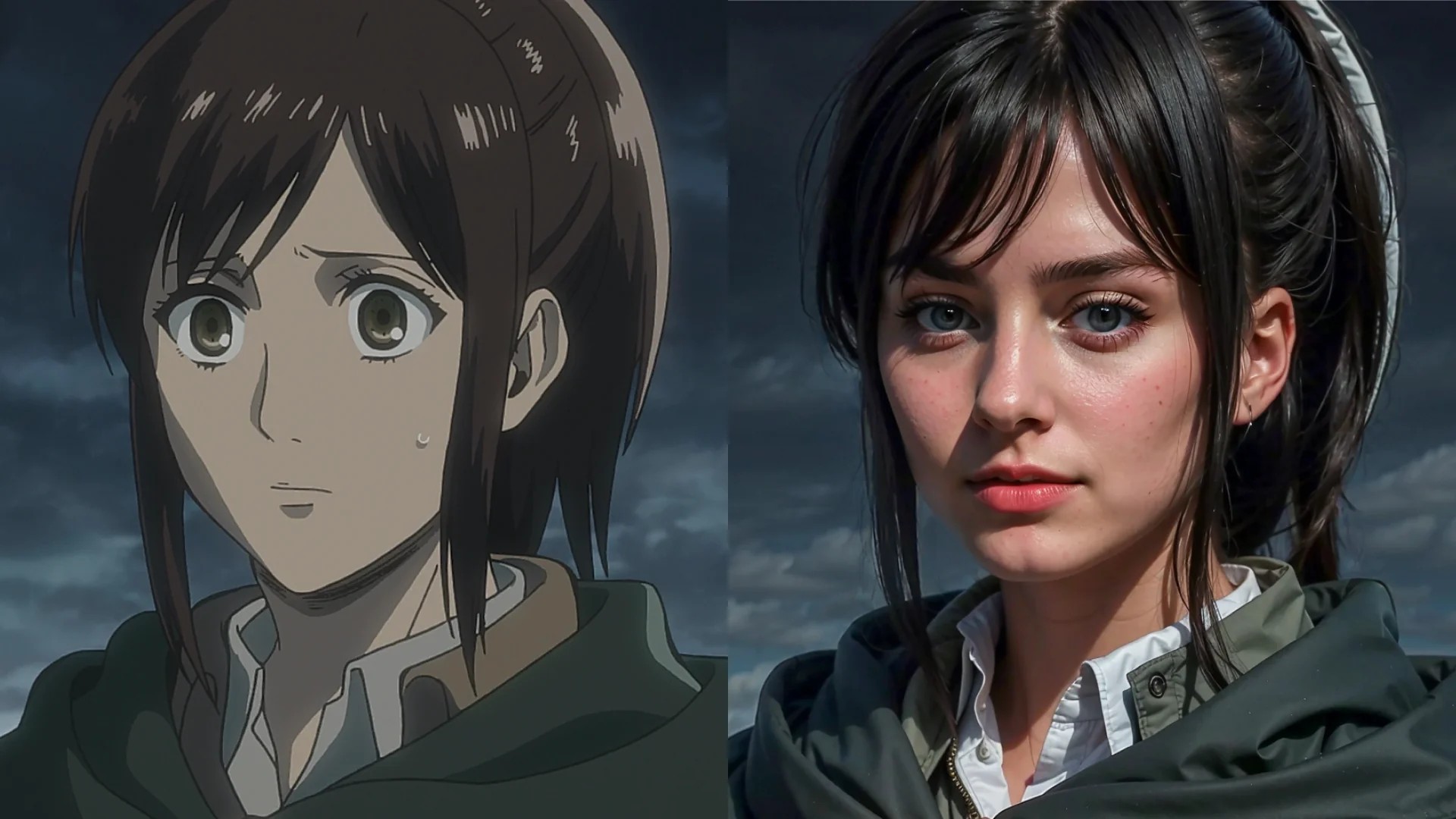 Attack on Titan in real life created with SeaArt AI