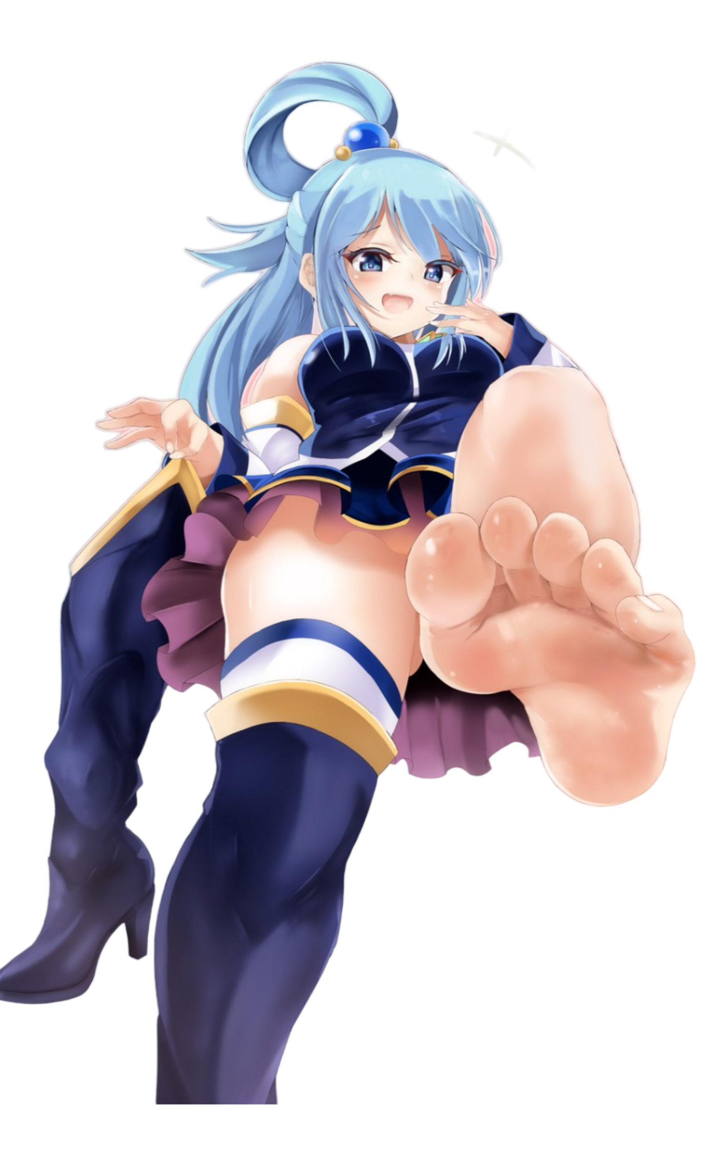 Female,Roleplay,Romance,Anime,NTR,aqua turns you into your foot slave