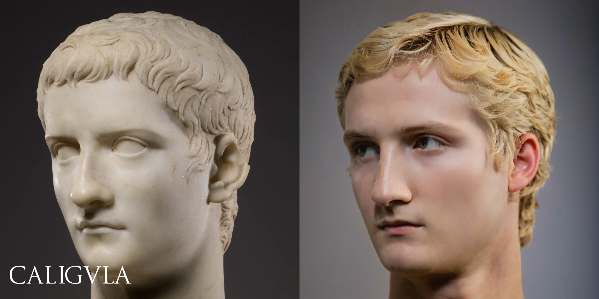 Roman busts brought to life