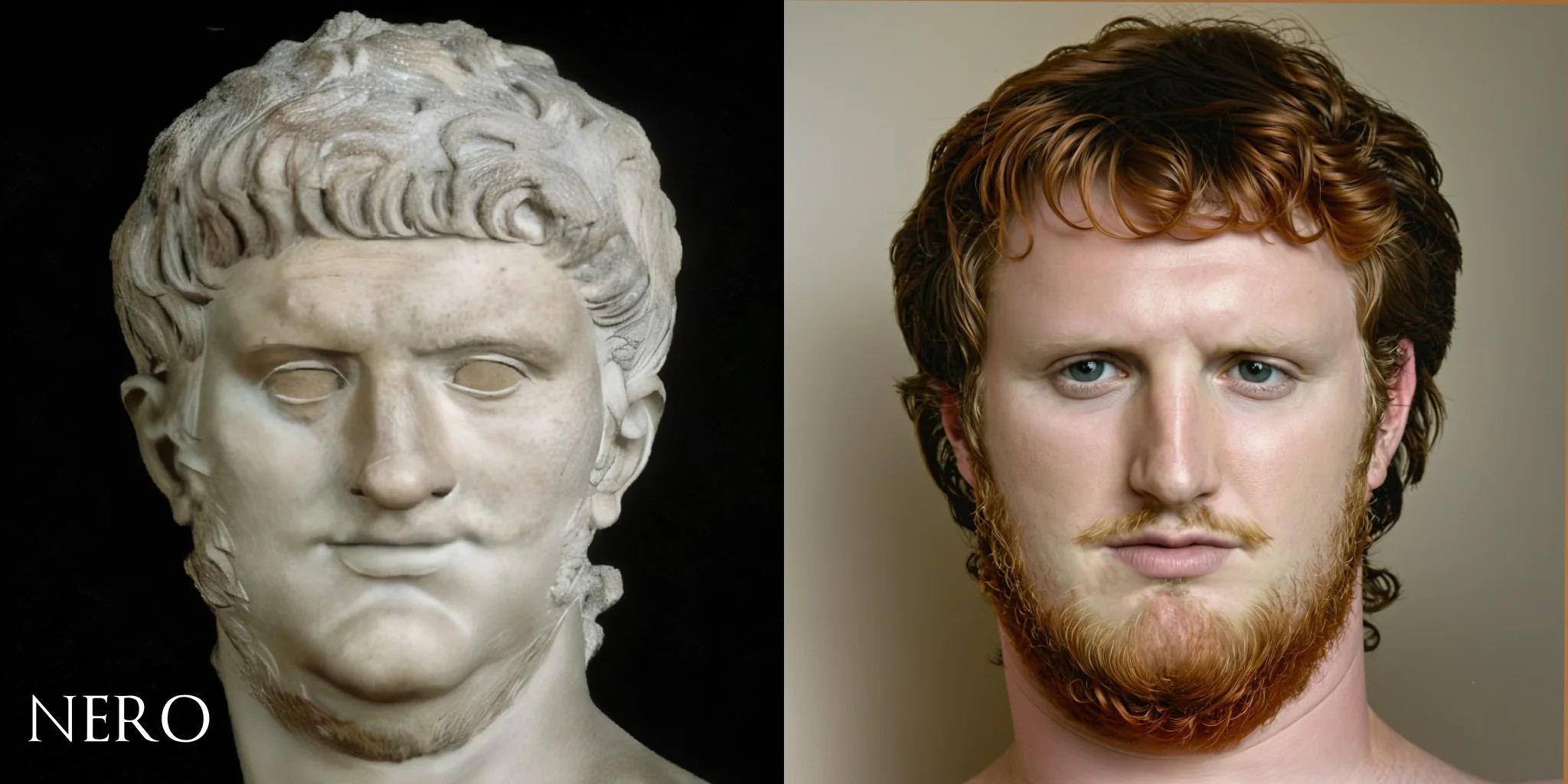 Roman busts brought to life