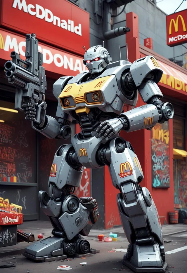 Fast Food Chain Robots 