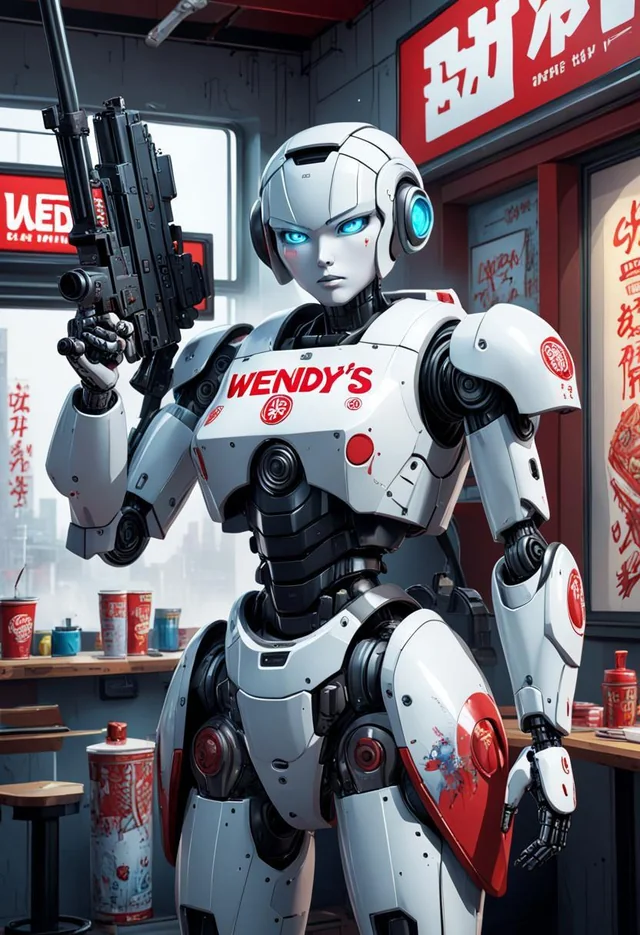 Fast Food Chain Robots 