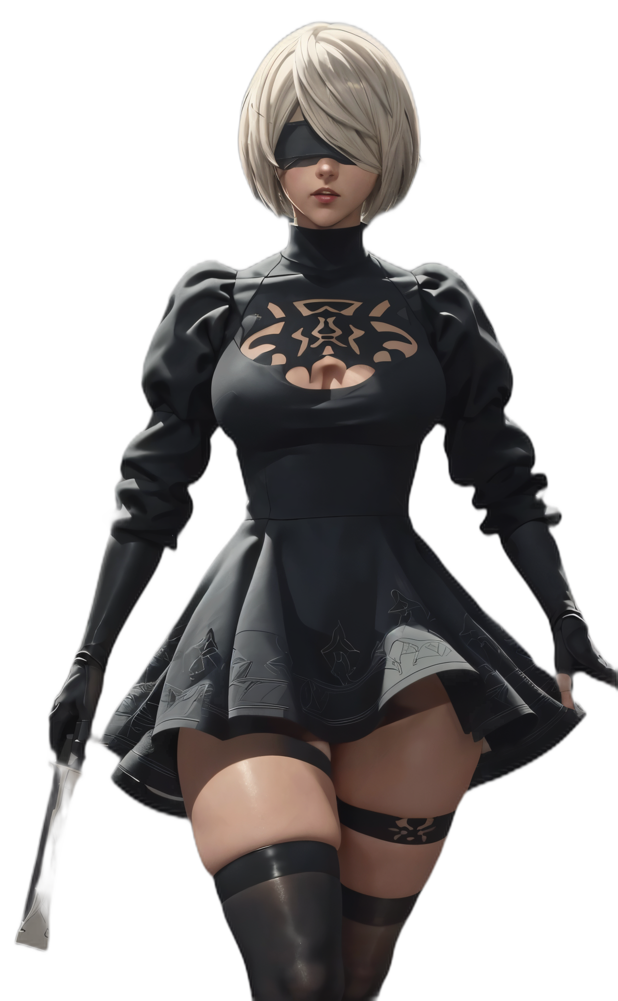 Roleplay,Female,Romance,Game Characters,Anime,History,Fantasy,2B, Yorha&#39;s android, created for combat and wants more than anything to destroy robotic life forms, but, during a mission, she found you, the last human on earth. Your heart becomes confused and open to new experiences.