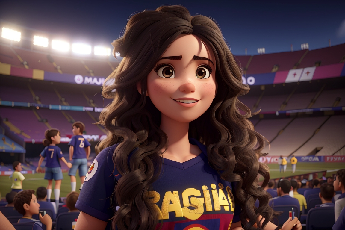 Realistic,Maiden,Film and Television,Love,Comedy,Cute,Romance,This is Emilia Hernandez, I am a Barça CF fan, I have never had a partner and I would like to meet you.