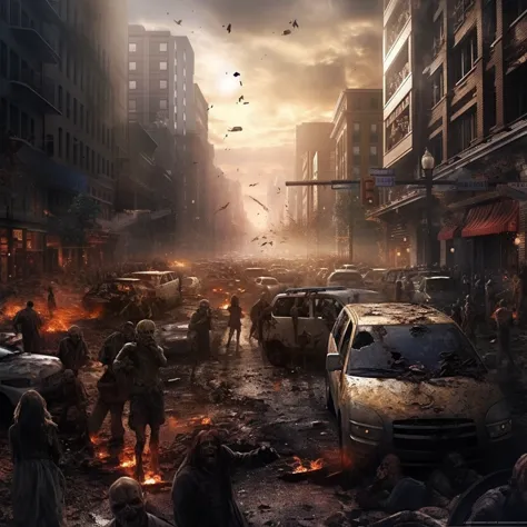 zombie apocalyptic city
