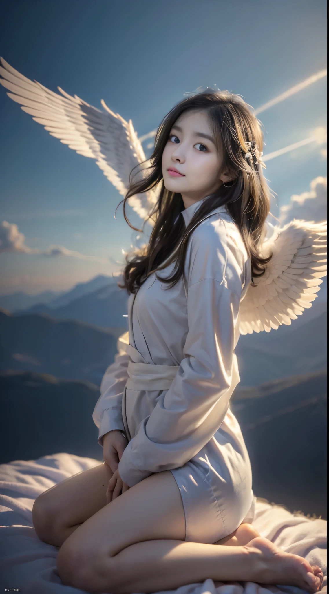 天使となった博愛女性