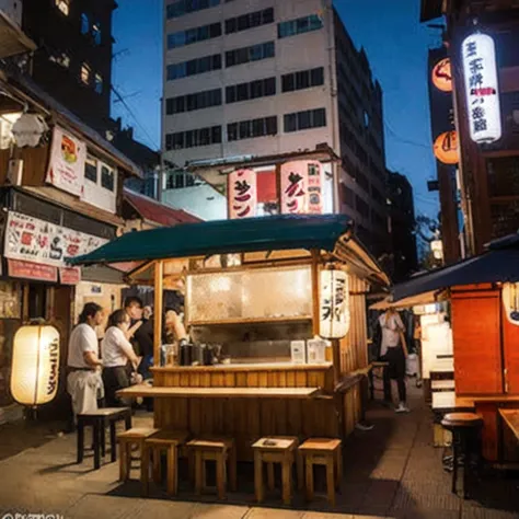 中華料理屋台 Chinese food stall