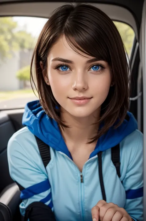 Cute blue eyes