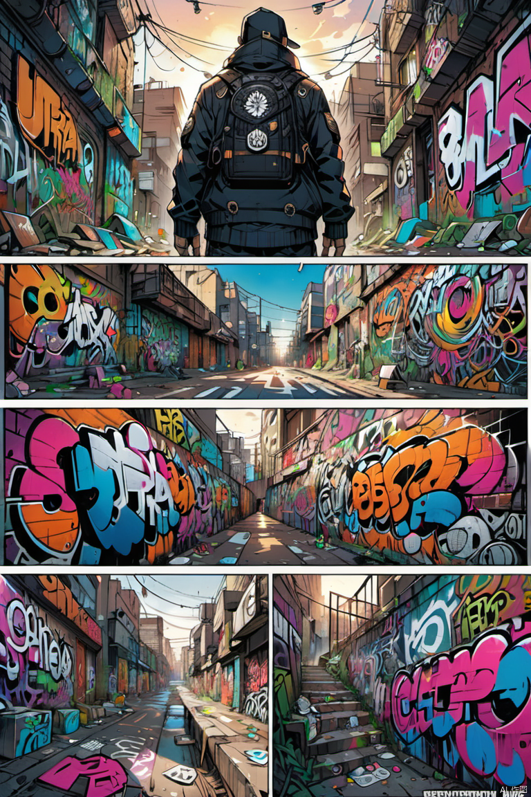 Graffiti Comics/涂鸦漫画/グラフィティコミック