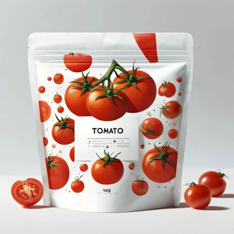 食品包装袋效果图 XL-Food packaging bag renderings XL